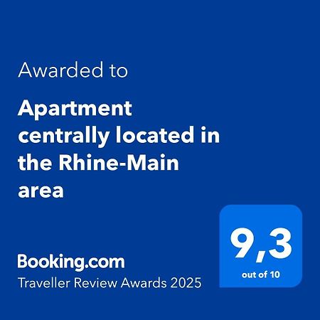 Apartment Centrally Located In The Rhine-Main Area 雷德斯塔德 外观 照片